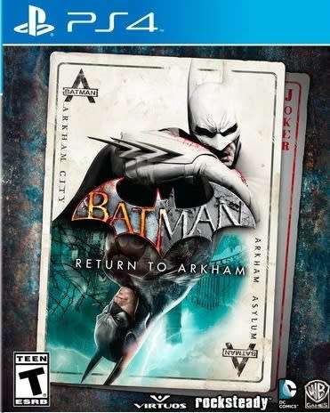 Batman Return to Arkham (Arkham City & Arkham Asylum)PS4 Great Condition!