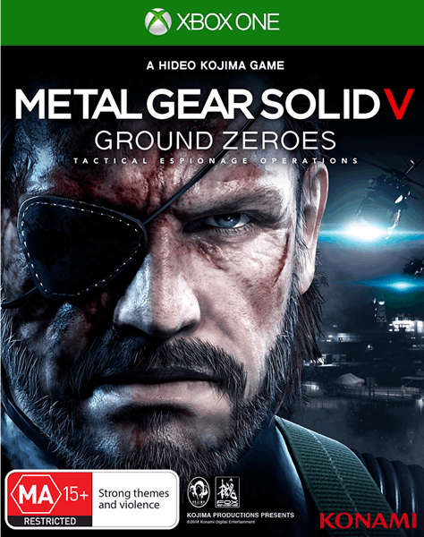 Metal Gear Solid V Ground Zeroes Xbox One Good Condition!