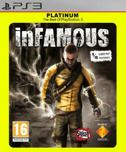 Infamous Platinum Edition PS3 Great Condition!
