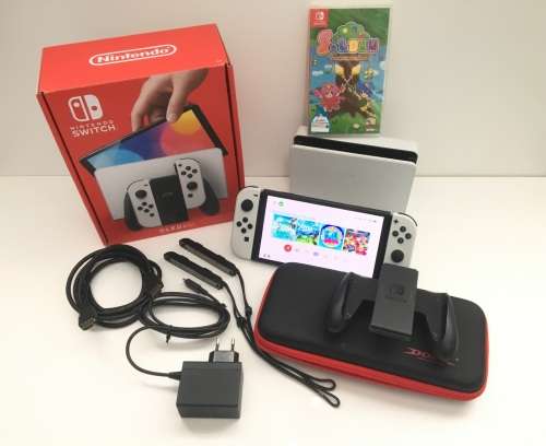 Nintendo Switch OLED  64GB Boxed In Great Condition!    See Pics