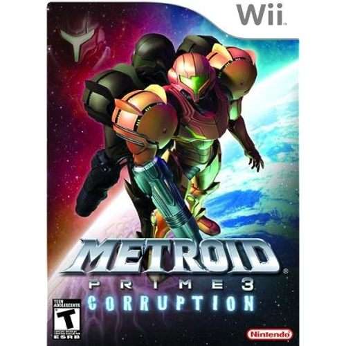 Metroid Prime 3:  Corruption Nintendo Wii Like New!