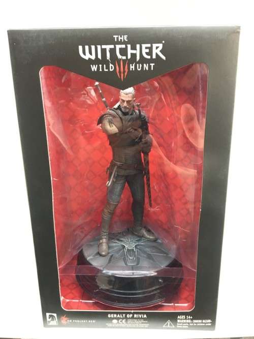 The Witcher 3: Wild Hunt Geralt Of Rivia Game Figurine Collection Model New! ( See Photos )