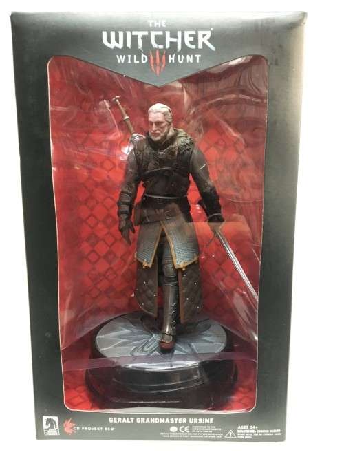 The Witcher 3: Wild Hunt Geralt Grandmaster Ursine Game Figurine Collection Model New! (See Photos)