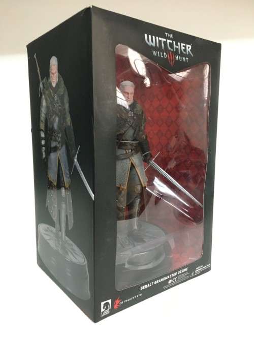 The Witcher 3: Wild Hunt Geralt Grandmaster Ursine Game Figurine Collection Model New! (See Photos)