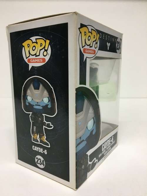 Funko Pop! Games Destiny Cayde-6 Action Figure New!  Slight Wear To Box ( See Photos )