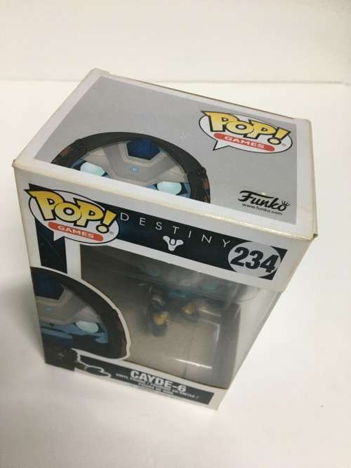 Funko Pop! Games Destiny Cayde-6 Action Figure New!  Slight Wear To Box ( See Photos )