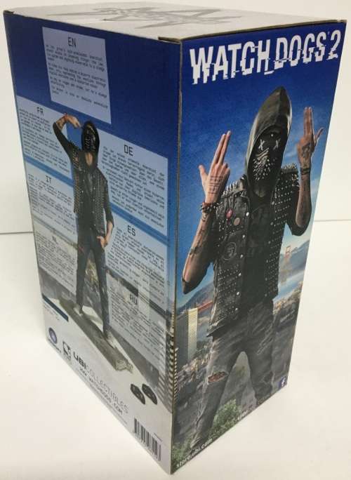 Watch Dogs 2 The Wrench Action Figure Model Ubi Collectibles New Still Sealed!