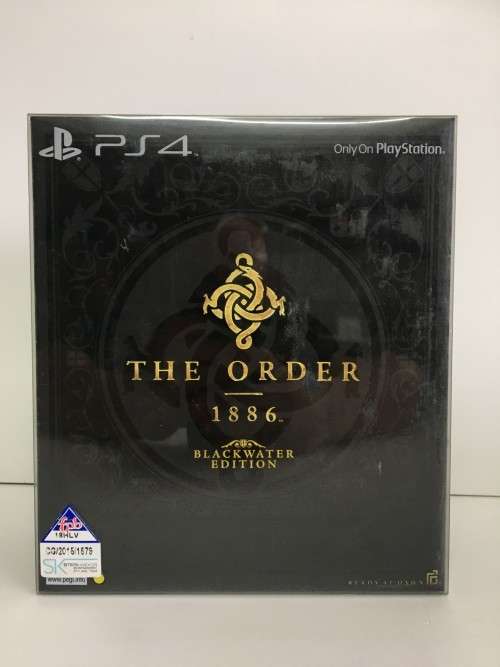 The Order 1886 Blackwater Edition PS4 New Disc Still Sealed!