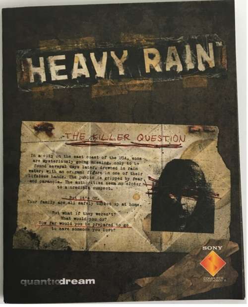 Heavy Rain Special Limited Collector`s Edition Complete PS3 Great Condition!