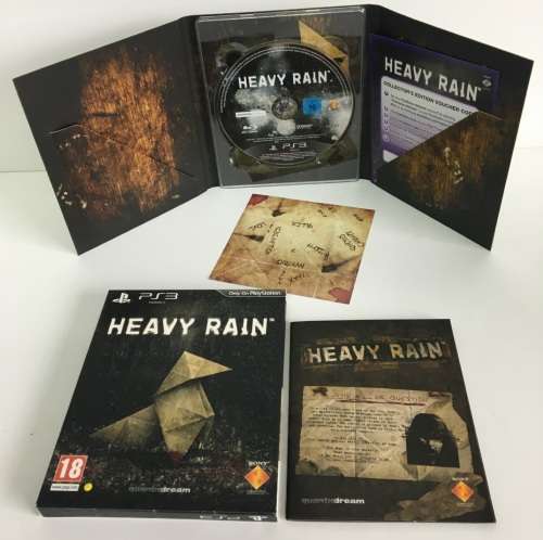 Heavy Rain Special Limited Collector`s Edition Complete PS3 Great Condition!