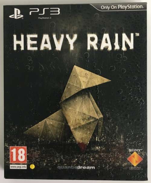 Heavy Rain Special Limited Collector`s Edition Complete PS3 Great Condition!