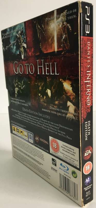 Dante`s Inferno Death Edition PS3 Complete Good Condition!