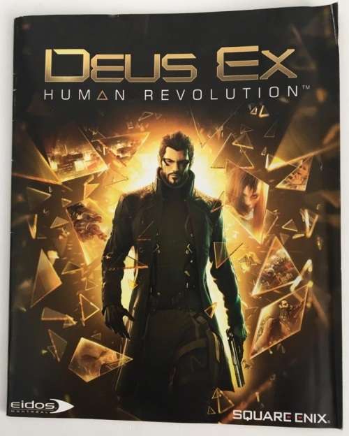 Deus Ex Human Revolution Augmented Edition - Collector`s PS3 Complete Good Condition! ( See Photos )