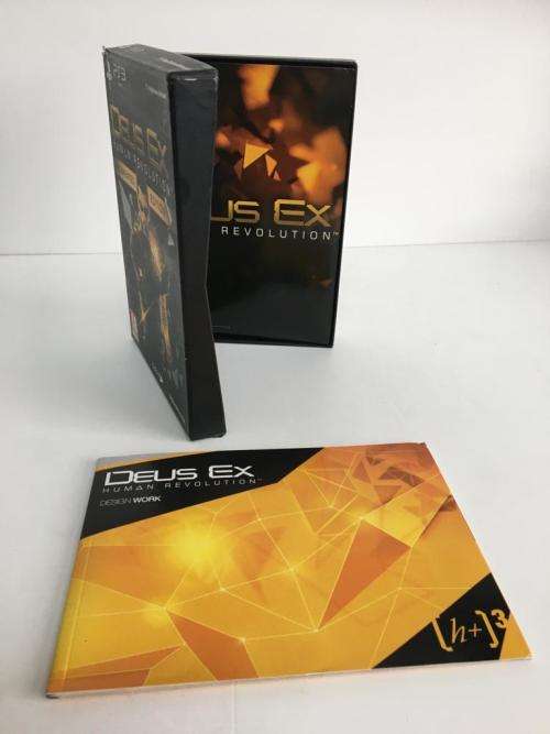 Deus Ex Human Revolution Augmented Edition - Collector`s PS3 Complete Good Condition! ( See Photos )