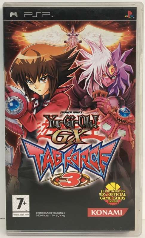 Yu-Gi-Oh! GX Tag Force 3 PSP Great Condition! ( See Photos )