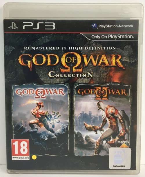 God Of War Collection Remastered In High Definition PS3  Great Condition!  ( See Photos )