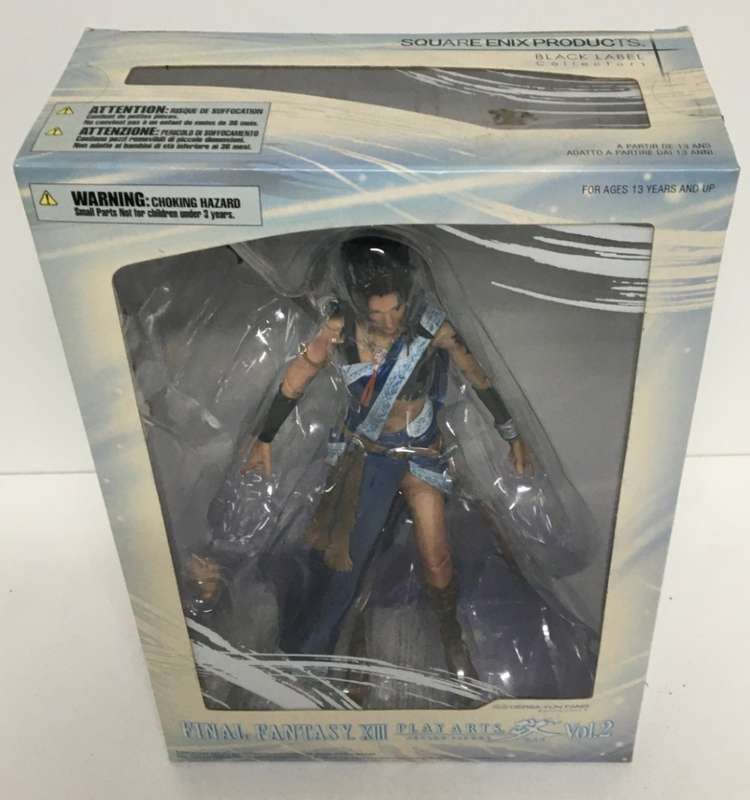 Final Fantasy XIII Play Arts  Oerba Yun Fang Action Figure New Still Sealed! ( See Photos )