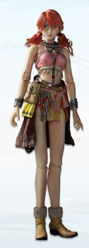 Final Fantasy XIII Play Arts  Oerba Dia Vanille Action Figure New Still Sealed! ( See Photos )