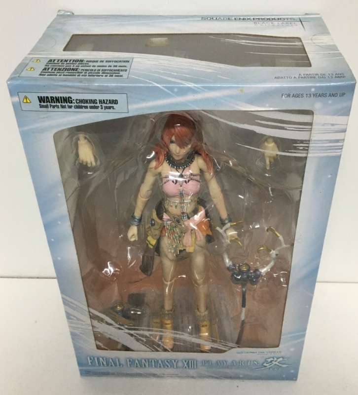 Final Fantasy XIII Play Arts  Oerba Dia Vanille Action Figure New Still Sealed! ( See Photos )