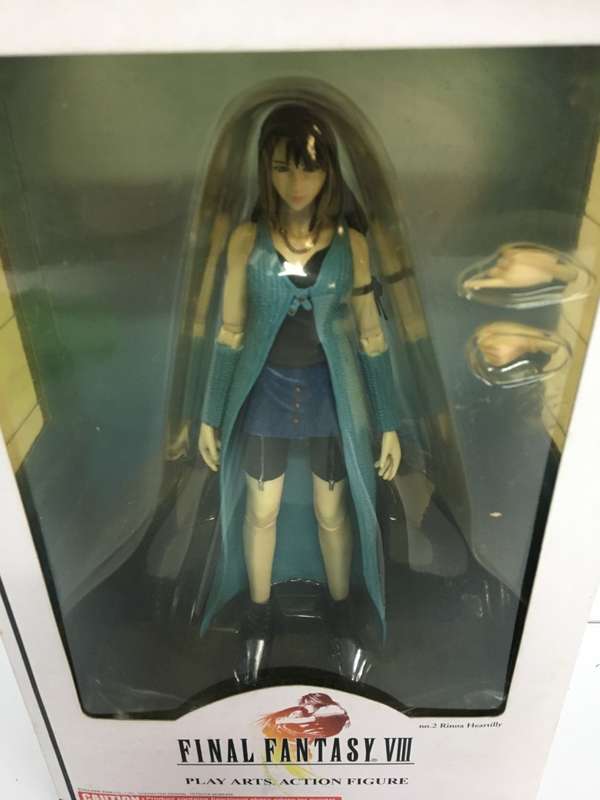 Final Fantasy VIII Play Arts Rinoa Heartilly Action Figure New Still Sealed! ( See Photos )