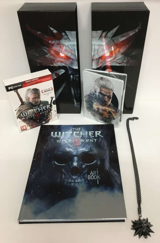 The Witcher III Wild Hunt Collector`s Edition ( PC ) As New Game Code Already Redeemed (See Photos)