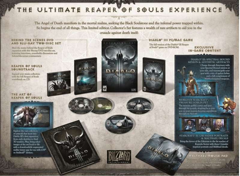 Diablo III: Reaper of Souls Collector`s Edition New Still Sealed!