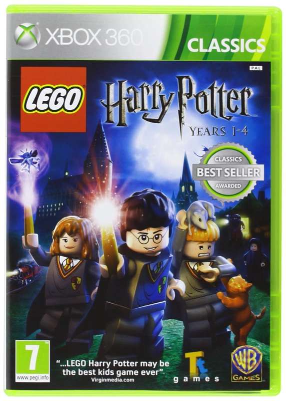 Lego Harry Potter Years 1-4 Xbox 360 Classics  Manual Included Great Condition!