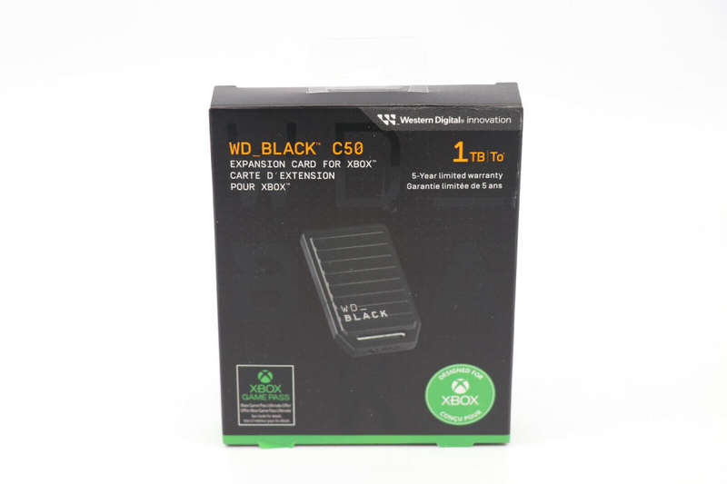 Western Digital Black C50 1TB Expansion Card For Xbox Series X/S Brand New!
