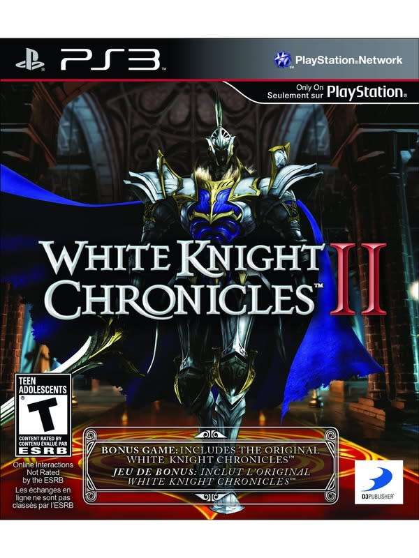 White Knight Chronicles II PS3 Manual Included Great Condition!