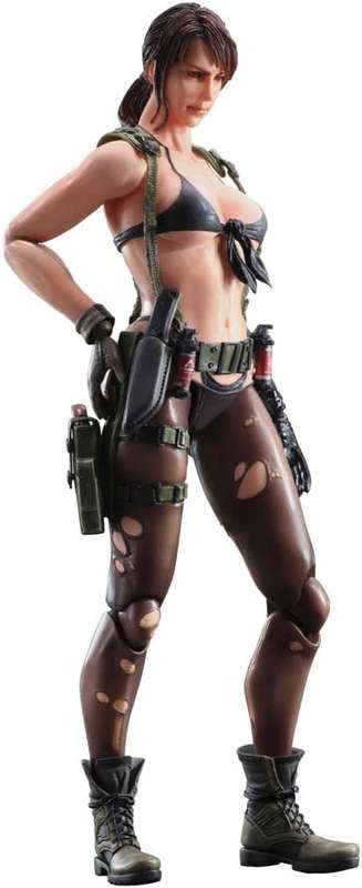 Square Enix Play Arts Kai Metal Gear Solid V: The Phantom Pain Quiet Action Figure New!