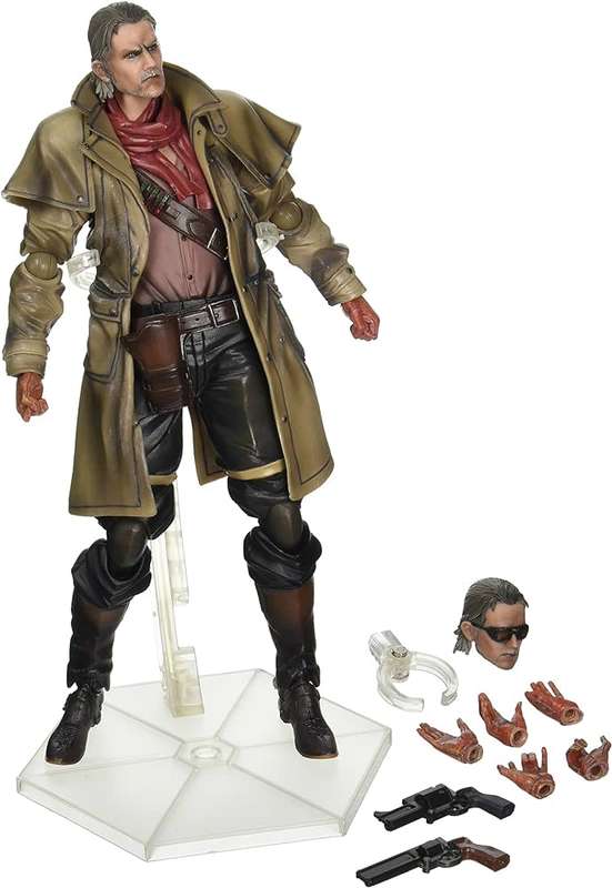 Square Enix Play Arts Kai Metal Gear Solid V: The Phantom Pain Ocelot Action Figure New!