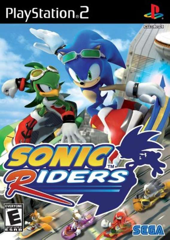 Sonic Riders PlayStation 2 Booklet Included Good Condition!