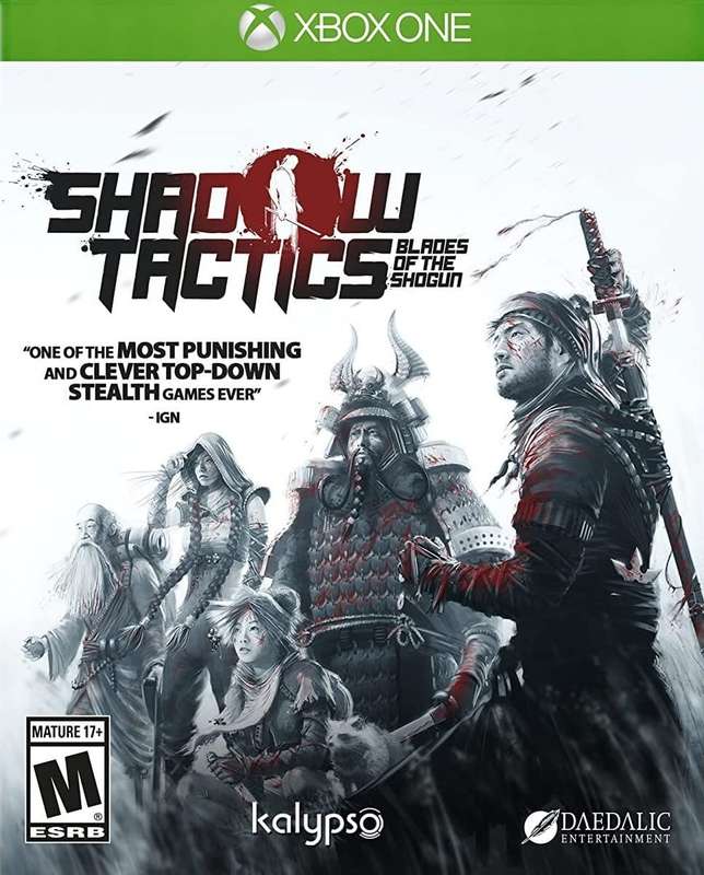 Shadow Tactics Blades Of The Shogun Xbox One Good Condition!