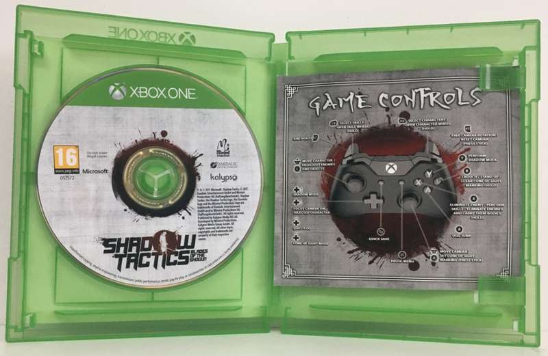 Shadow Tactics Blades Of The Shogun Xbox One Good Condition!