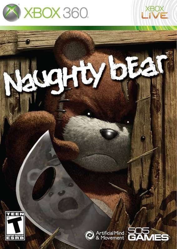 Naughty Bear Xbox 360 Booklet Included Good Condition!