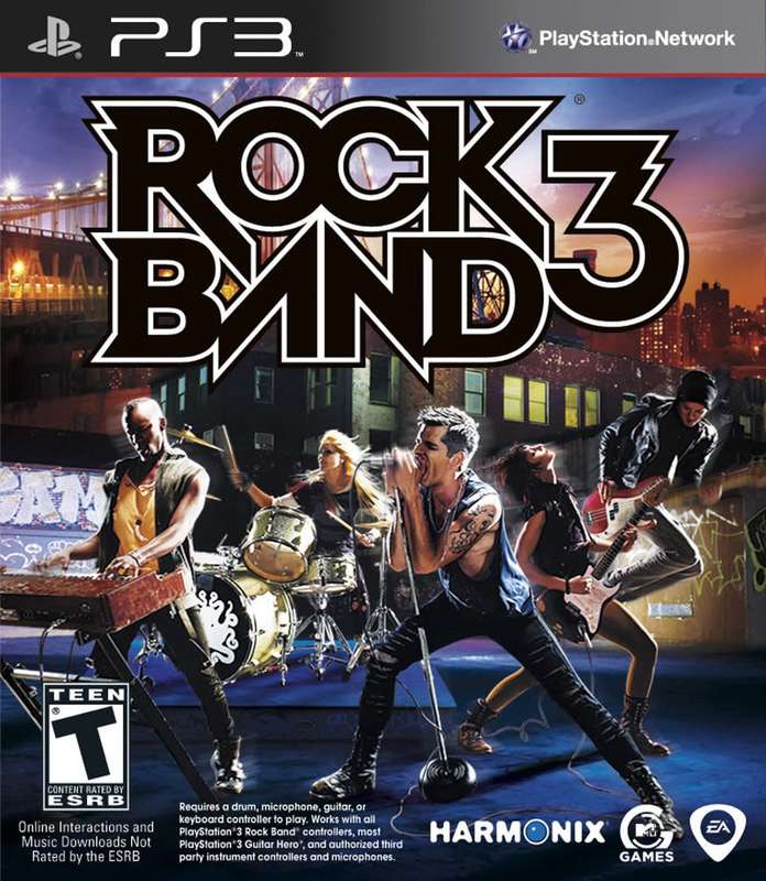 Rock Band 3 PS3 Manual Included Good Condition!