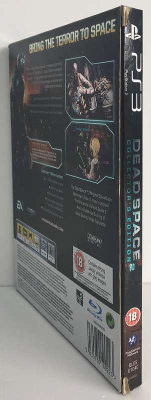 Dead Space 2 Collector`s Edition PS3 Booklet & Original Soundtrack Included Good Condition!