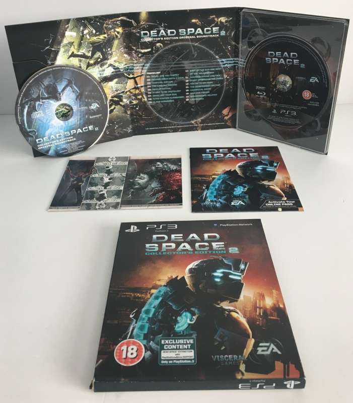 Dead Space 2 Collector`s Edition PS3 Booklet & Original Soundtrack Included Good Condition!