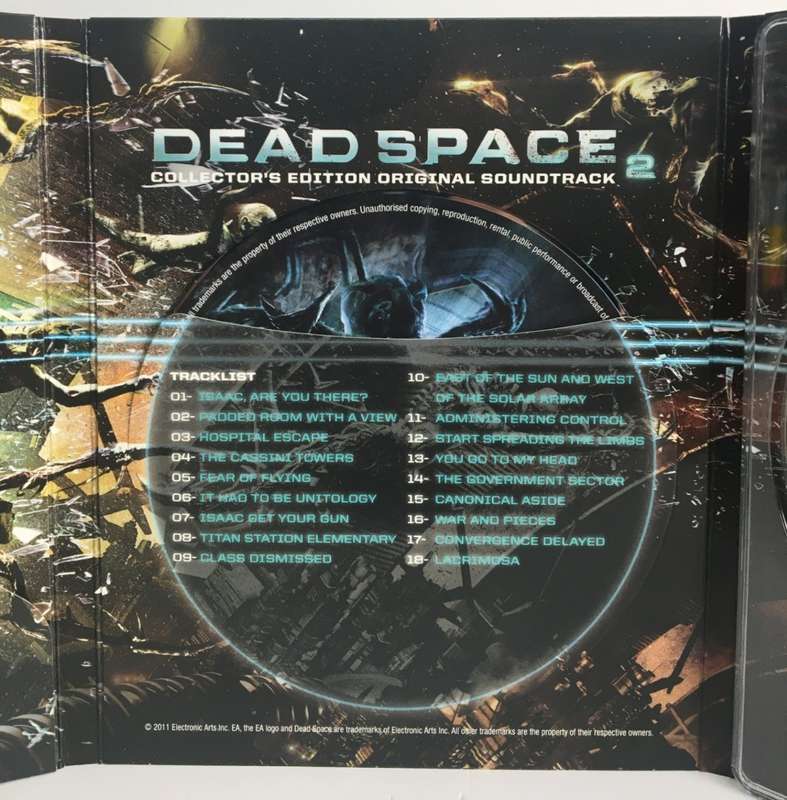 Dead Space 2 Collector`s Edition PS3 Booklet & Original Soundtrack Included Good Condition!