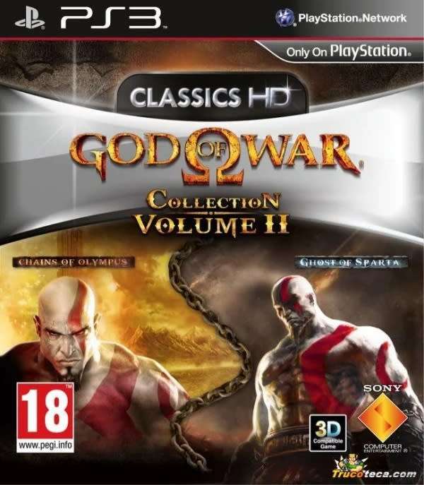 God Of War Collection Volume II PS3 Classics HD Manual Included Good Condition!