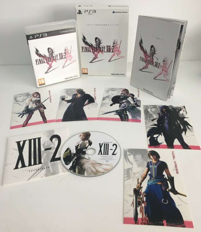 Final Fantasy XIII-2 Limited Collector`s Edition PS3 Great Condition! ( See Photos )