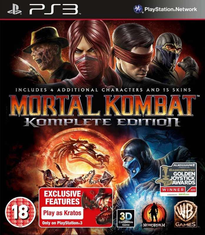 Mortal Kombat Komplete Edition PS3 Manual Included Like New!
