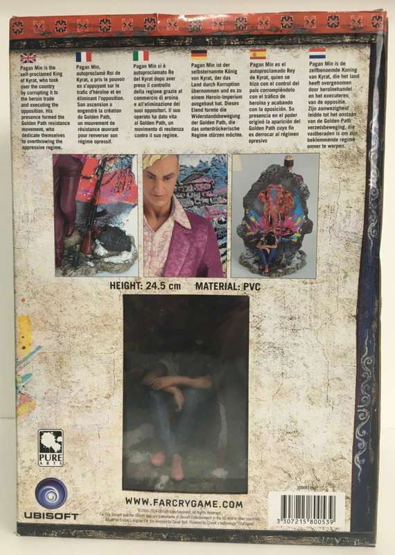 Ubicollectibles Far Cry 4 - Pagan Min: King of Kyrat Figurine Good Condition!