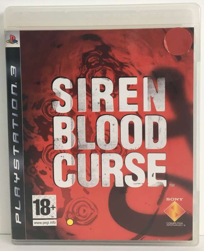 Siren Blood Curse PS3 Manual Included Good Condition!