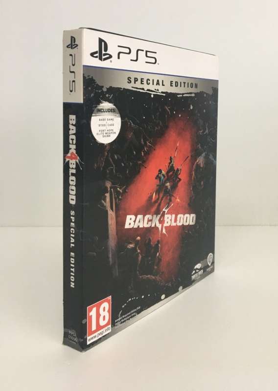 Back 4 Blood Special Edition Steelcase PlayStation 5 Great Condition! ( See Photos )
