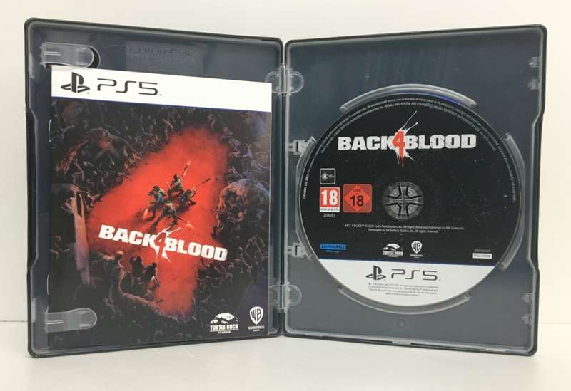 Back 4 Blood Special Edition Steelcase PlayStation 5 Great Condition! ( See Photos )