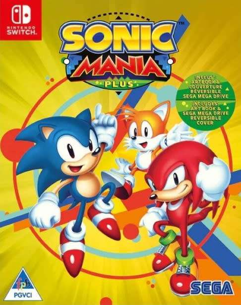 Sonic Mania Plus Nintendo Switch Brand New Still Sealed!