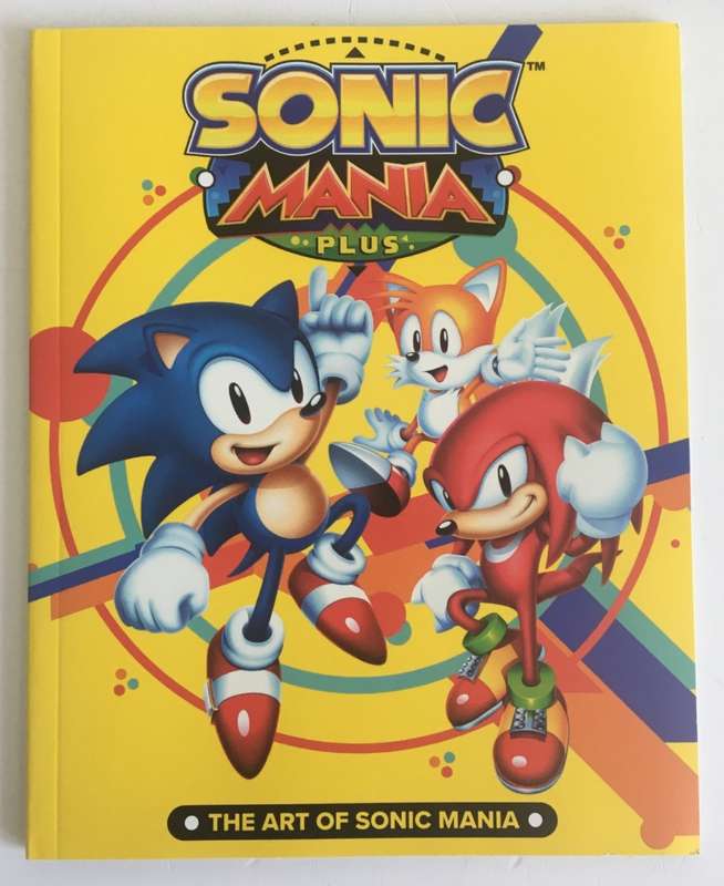 Sonic Mania Plus PlayStation 4 Booklet + Art Book Included Great Condition!