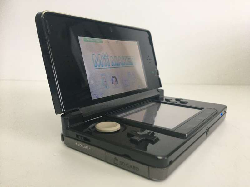 Nintendo 3DS Handheld Console Cosmos Black Good Condition!
