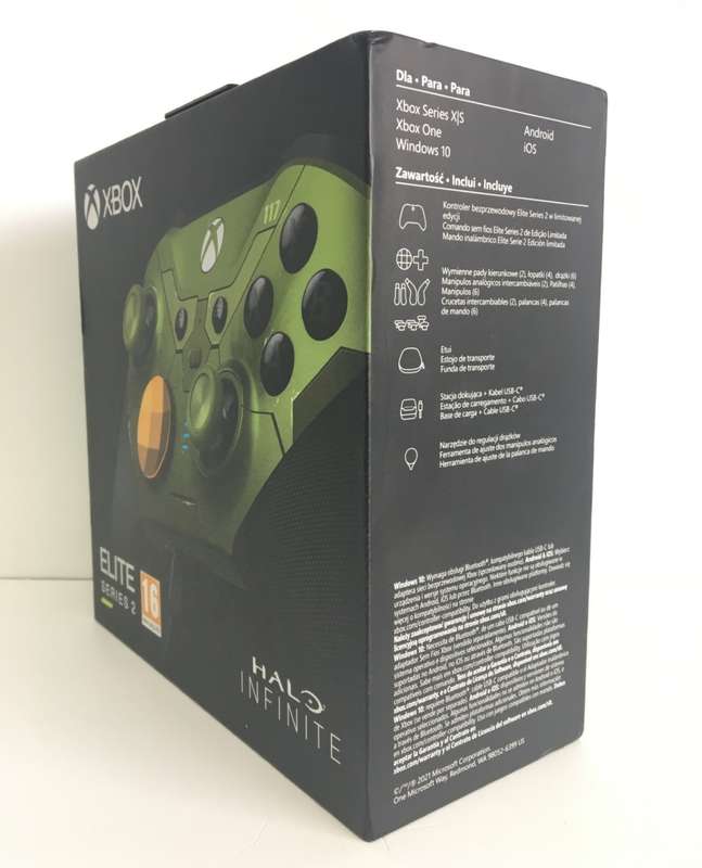 Halo Infinite Elite Series 2 Limited Edition Controller Xbox Series X|S Like New! (RARE)